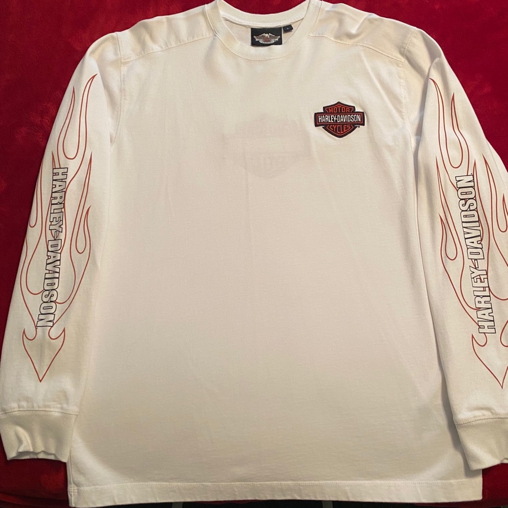 Harley Davidson long sleeve tee shirt Men’s Large